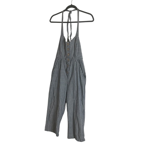 Blashe woman’s Striped Black Jumpsuit size small - Picture 1 of 8